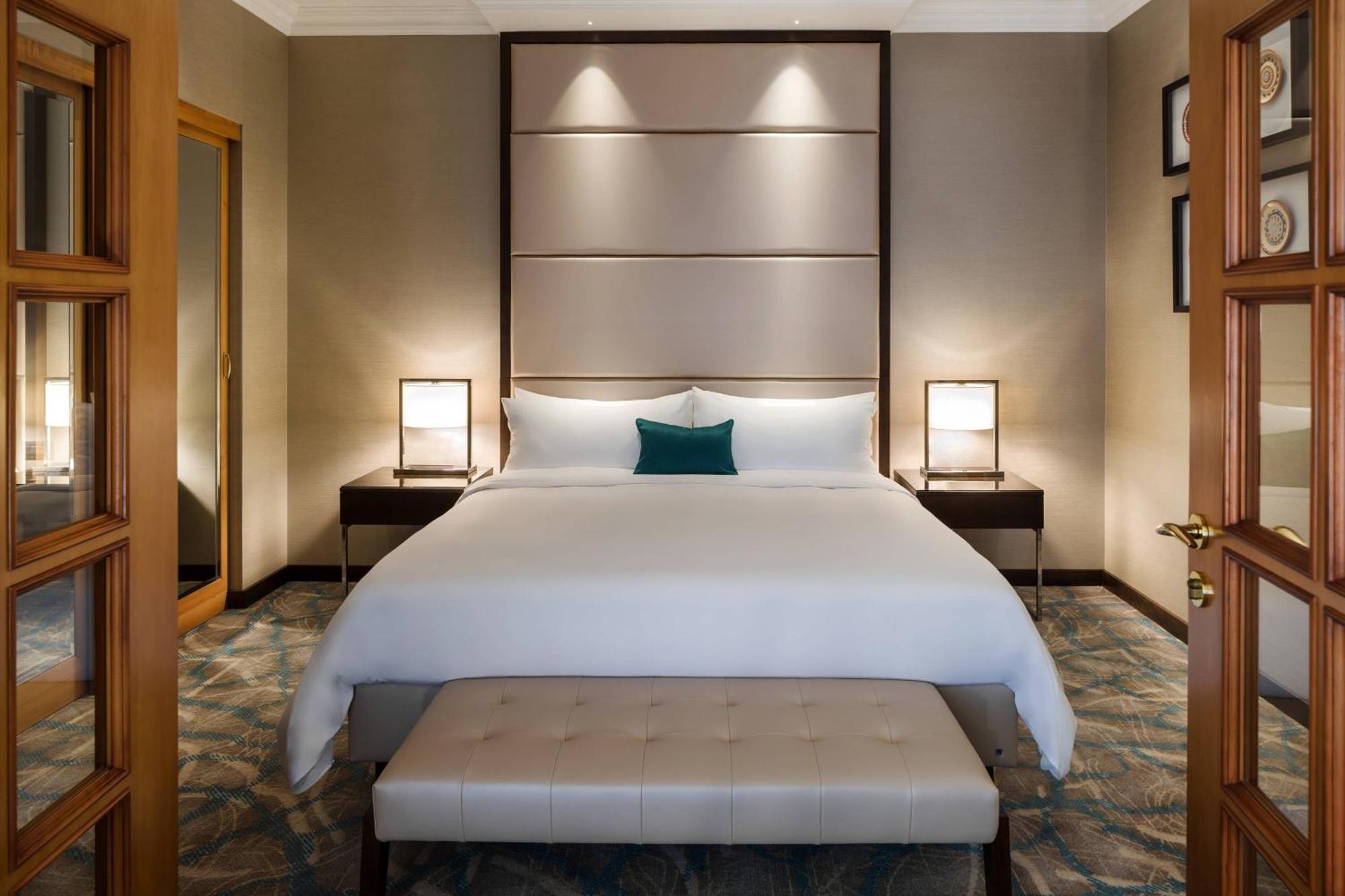 Jw Marriott Bucharest Grand Hotel Exterior photo A bedroom at the hotel