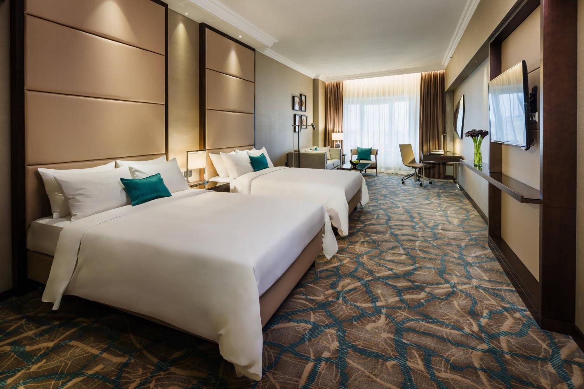 Jw Marriott Bucharest Grand Hotel Exterior photo Deluxe Room